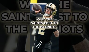 Here’s WHY The Saints LOST To The Patriots In NFL Week 6 #shorts #nfl Saints News
