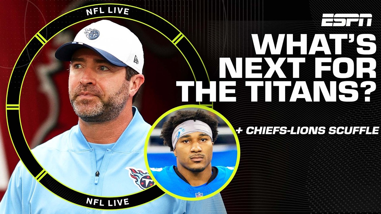 Who should be the Titans' next head coach? + Breaking down Chiefs-Lions FALLOUT 👀 | NFL Live