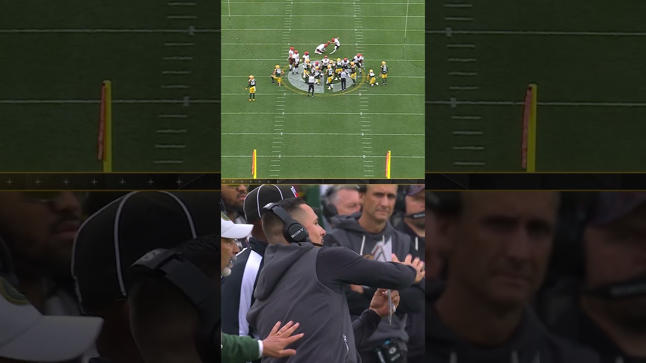 Packers called timeout just in time to prevent this 67-yard FG from counting6️⃣7️⃣ #Packers #Bengals