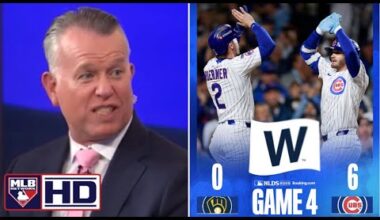 MLB Network | Sean Casey UNBELIEVABLE Chicago Cubs blank Milwaukee Brewers 6-0 to force Game 5
