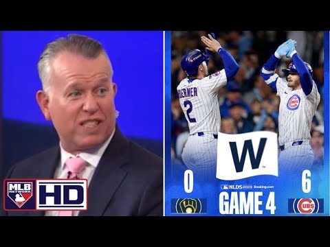 MLB Network | Sean Casey UNBELIEVABLE Chicago Cubs blank Milwaukee Brewers 6-0 to force Game 5
