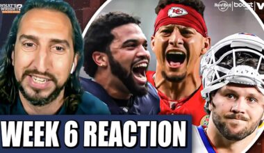 NFL Week 6 Reaction: Bills UNRAVELING, Chiefs BEAT UP Lions, Bears WALK-OFF Commanders | Nick Wright