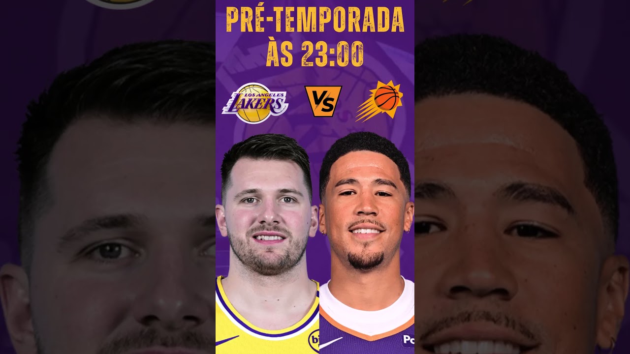 Apresentação Los Angeles Lakers Vs Phoenix Suns - Pré Temporada