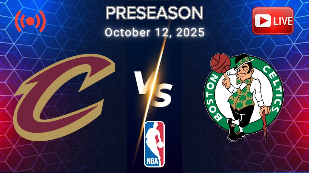 OCTOBER 12, 2025 | CAVALIERS VS CELTICS | NBA PRESEASON | INTENSE LIVE FULL GAME MATCHUP | NBA 2K26