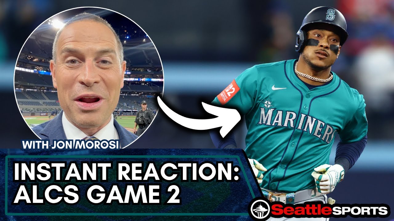 INSTANT REACTION: Mariners WIN ALCS Game 2 w/Jon Morosi | Seattle Sports