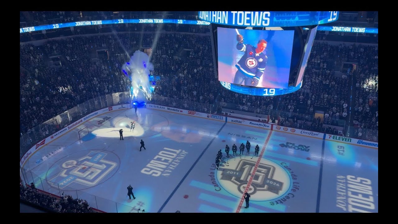 Winnipeg Jets Player Intros 2025-26 Home Opener