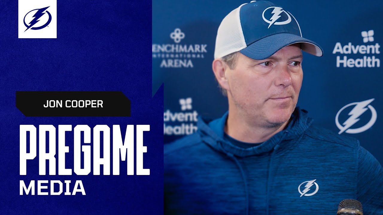 Jon Cooper | Pregame vs Ottawa | 10.9.25