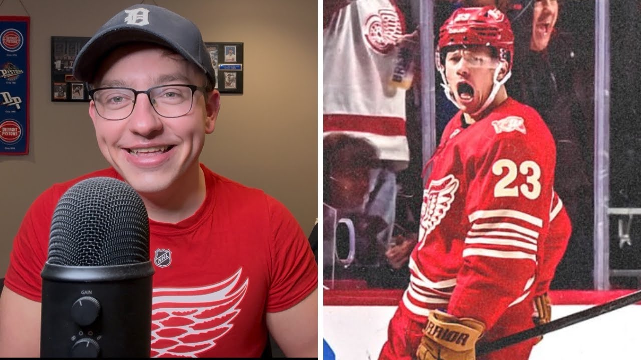 DETROIT RED WINGS BOUNCE BACK AND GET FIRST WIN OF THE SEASON IN A WIN OVER TORONTO! 🐙