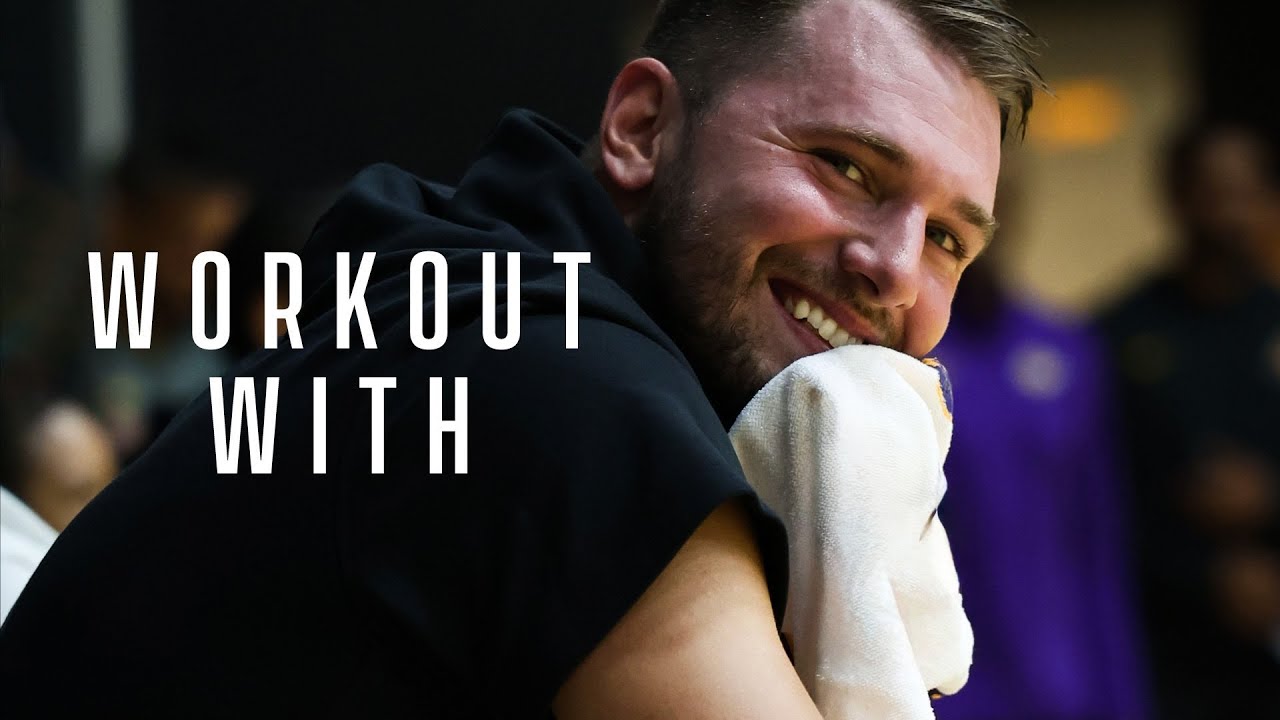 Luka Dončić's FULL On-Court Workout | Behind the Scenes with the Lakers