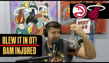 Miami Heat Blow OT Lead, Still Winless |  Bam Adebayo Leaves Game | Starters Struggle vs Hawks Bench