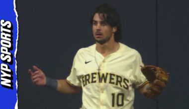 Wild double play creates chaos in Dodgers-Brewers game