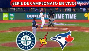 ⚾🔴EN VIVO: SEATTLE MARINERS VS TORONTO BLUE JAYS -⚾ SERIE DE CAMPEONATO 2025 - PLAYOFFS 🏆 ALCS