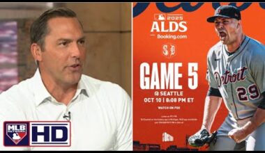 MLB Network | Tarik Skubal is X-Factor Game 5 - Mark Derosa BREAKING DOWN Mariners vs Detroit Tigers