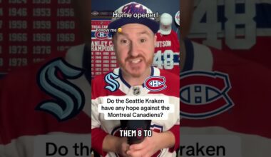 Will the Montreal Canadiens win tonight against the Seattle Kraken?!