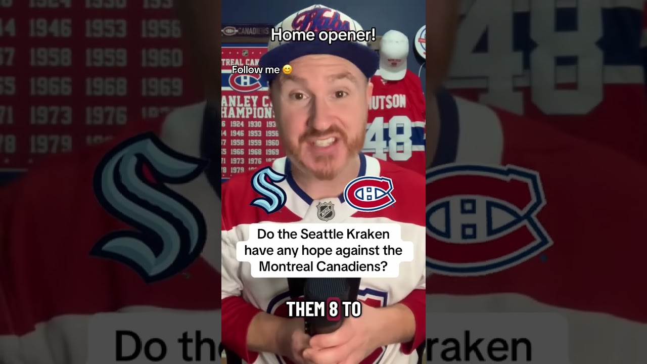 Will the Montreal Canadiens win tonight against the Seattle Kraken?!