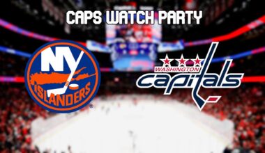 Washington Capitals vs New York islanders *Live reaction*