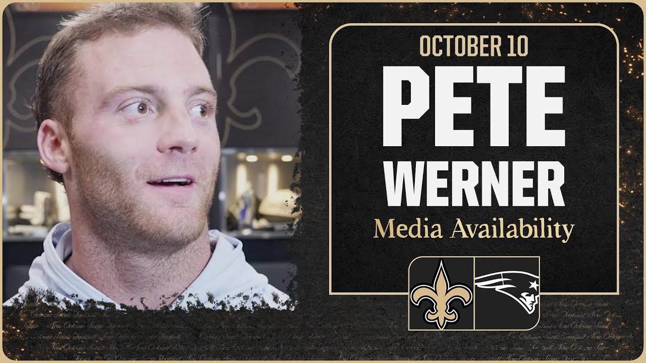 Pete Werner on Chase Young's return, Danny Stutsman | New Orleans Saints