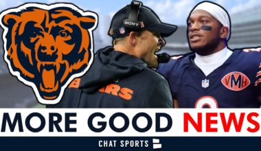 Chicago Bears Get MORE GOOD NEWS After Win vs. Commanders + Ben Johnson Makes BIG Adjustments