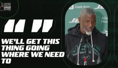 Aaron Glenn Press Conference (10/10) | New York Jets