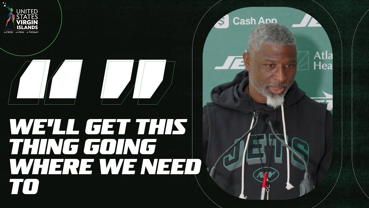 Aaron Glenn Press Conference (10/10) | New York Jets