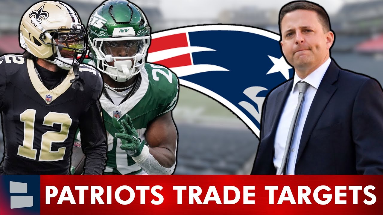 New England Patriots Trade Targets Ahead of the NFL Trade Deadline Ft. Chris Olave & Breece Hall