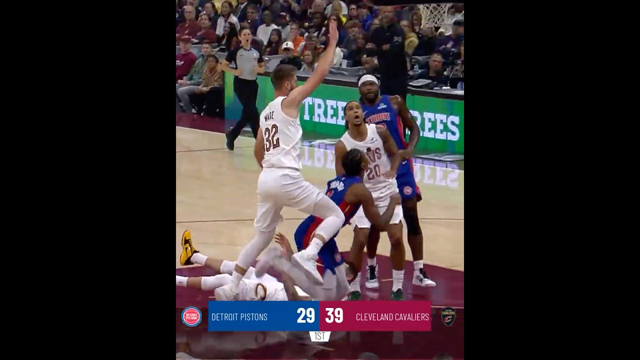 1st Quarter Highlights | Pistons vs Cavs #nba #detroitpistons #pistons