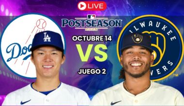 Los Angeles Dodgers vs Milwaukee Brewers EN VIVO | Juego 2 Serie de Campeonato MLB 2025 ⚾🎙️