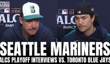 Bryan Woo & Dan Wilson Discuss Seattle Mariners vs. Toronto Blue Jays ALCS, 2-0 Lead vs. Blue Jays