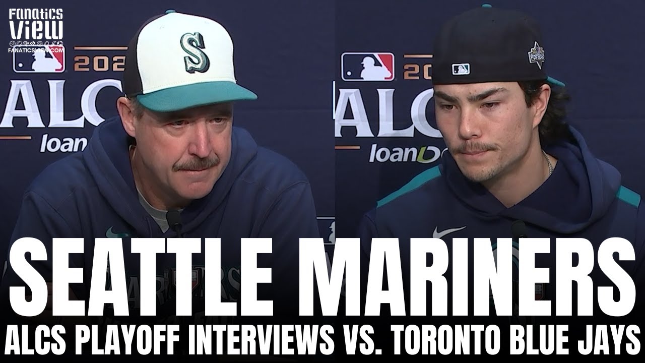 Bryan Woo & Dan Wilson Discuss Seattle Mariners vs. Toronto Blue Jays ALCS, 2-0 Lead vs. Blue Jays