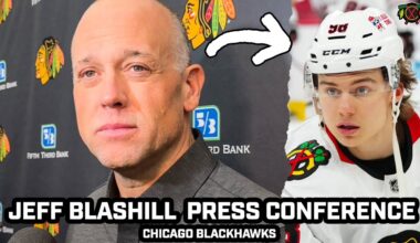 Jeff Blashill on Blackhawks Line Strategy, Connor Bedard Minutes & Player Development