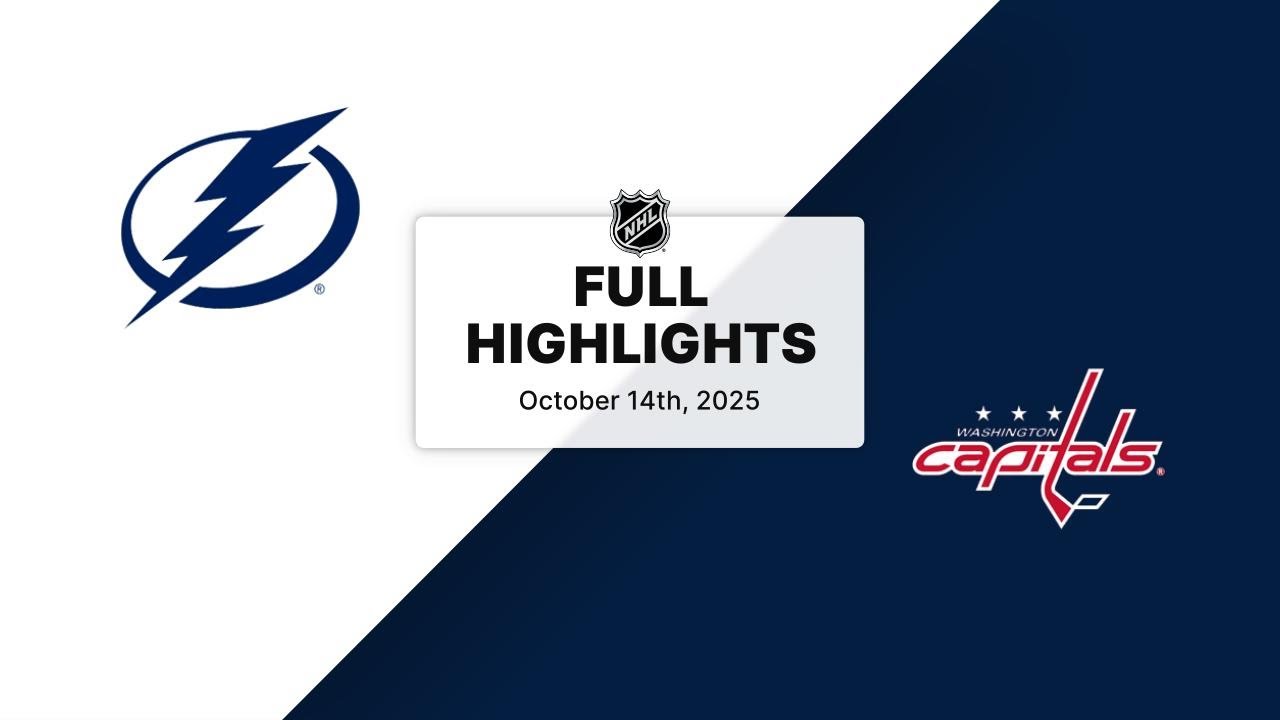 NHL Highlights | Lightning vs. Capitals | October 14, 2025