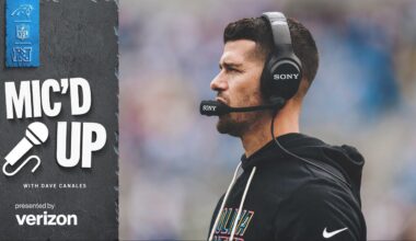 Dave Canales Mic’d Up for Week 6 Win vs Dallas Cowboys | Carolina Panthers