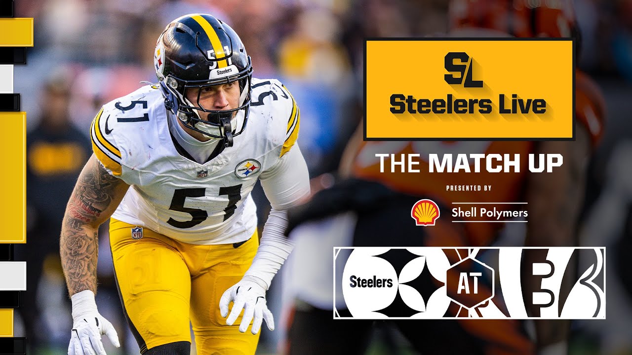 Steelers at Bengals Week 7 Preview | Steelers Live The Match Up | Pittsburgh Steelers