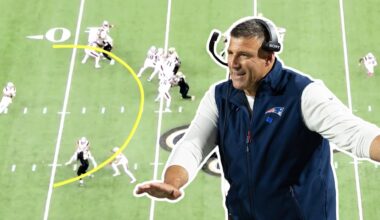 Mike Vrabel Film Breakdown | Drake Maye's Touchdown Passes to Kayshon Boutte & DeMario Douglas