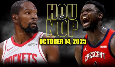 Houston Rockets vs New Orleans Pelicans Full Game Highlights - October 14, 2025 | NBA Preseason