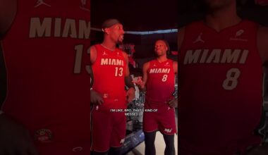 They pranked him good 🤣 (via @miamiheat/IG)