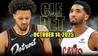 Cleveland Cavaliers vs Detroit Pistons Full Game Highlights - October 14, 2025 | NBA Preseason