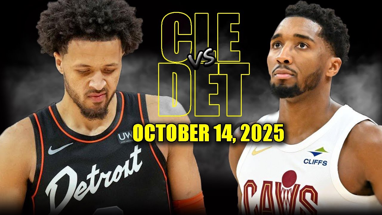 Cleveland Cavaliers vs Detroit Pistons Full Game Highlights - October 14, 2025 | NBA Preseason