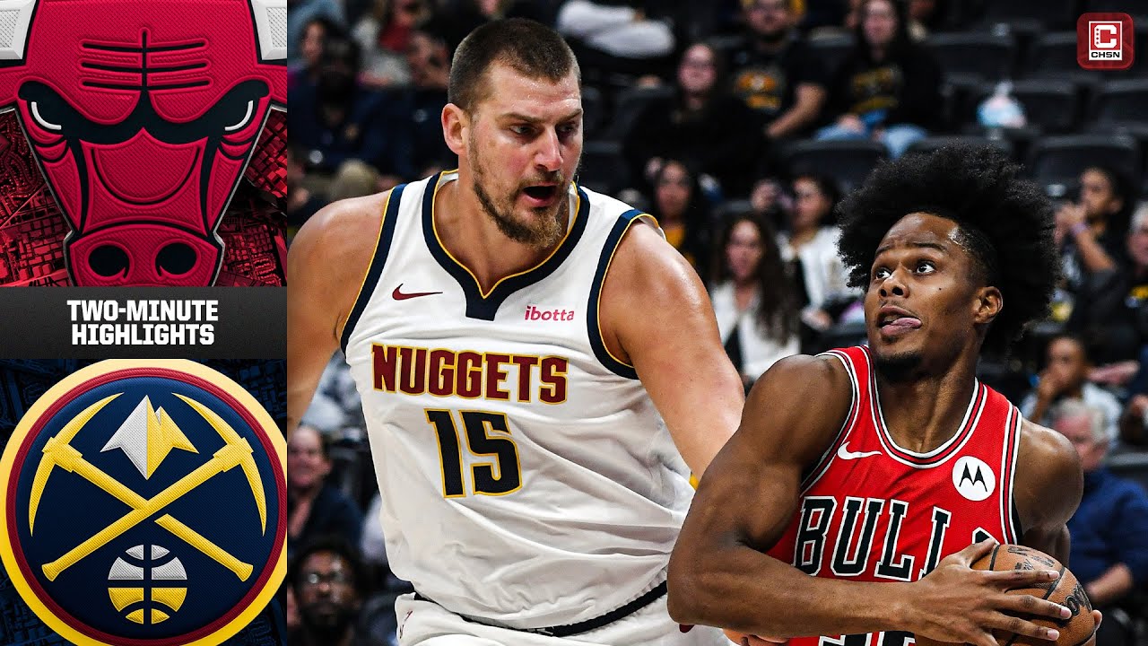 Chicago Bulls vs. Denver Nuggets (10/14/25) | Preseason Game Highlights | CHSN Chicago Bulls