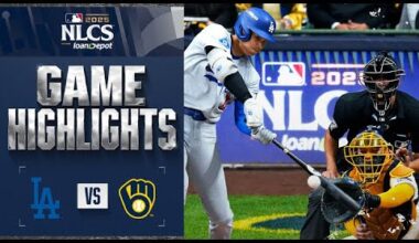 Dodgers vs. Brewers NLCS Game 2 Highlights (10/14/25) | MLB Highlights