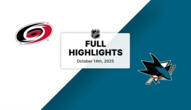 NHL Highlights | Hurricanes vs. Sharks | October 14, 2025
