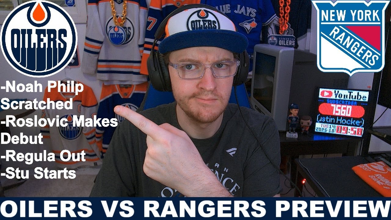 Pre-Game Report: Edmonton Oilers vs New York Rangers