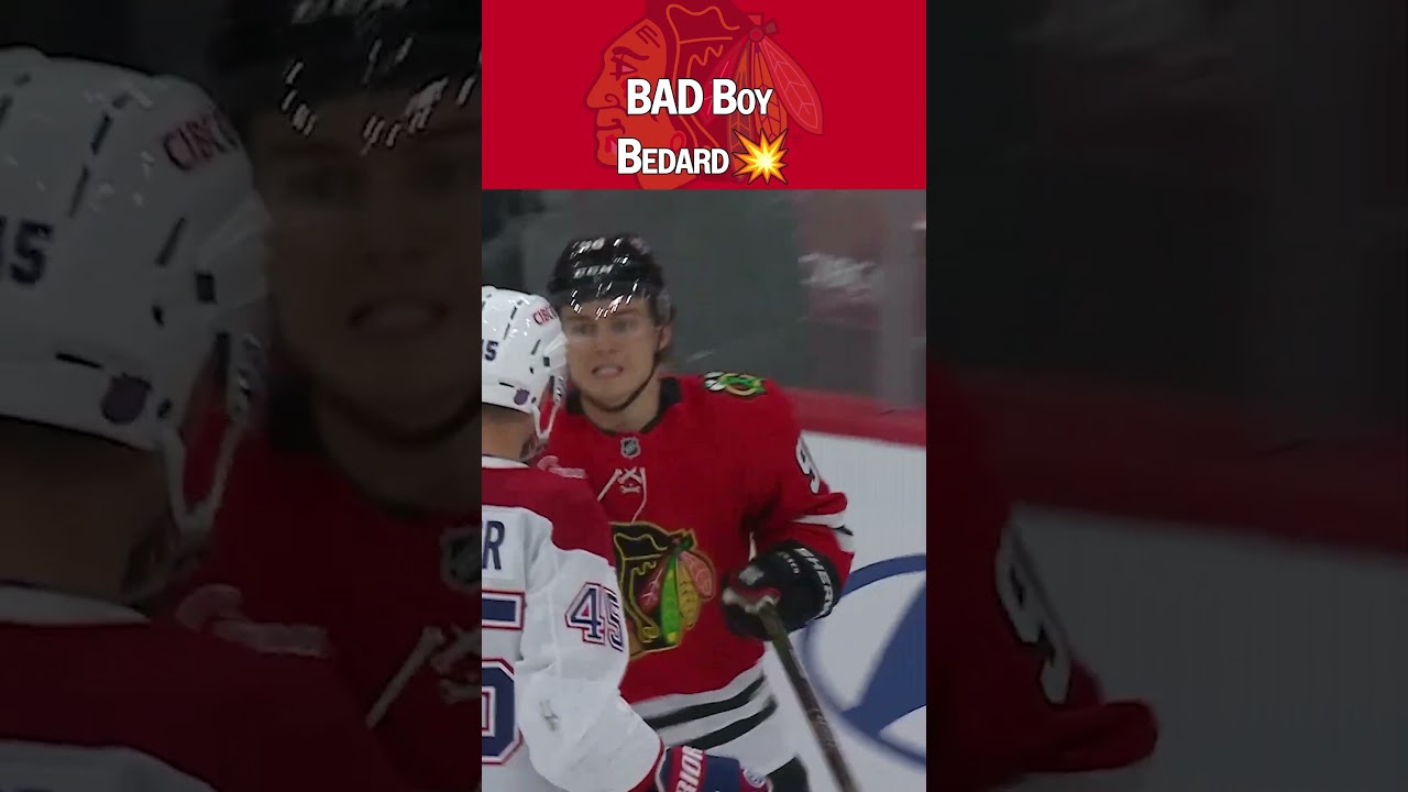 Bedard stays spicy 🌶️💥