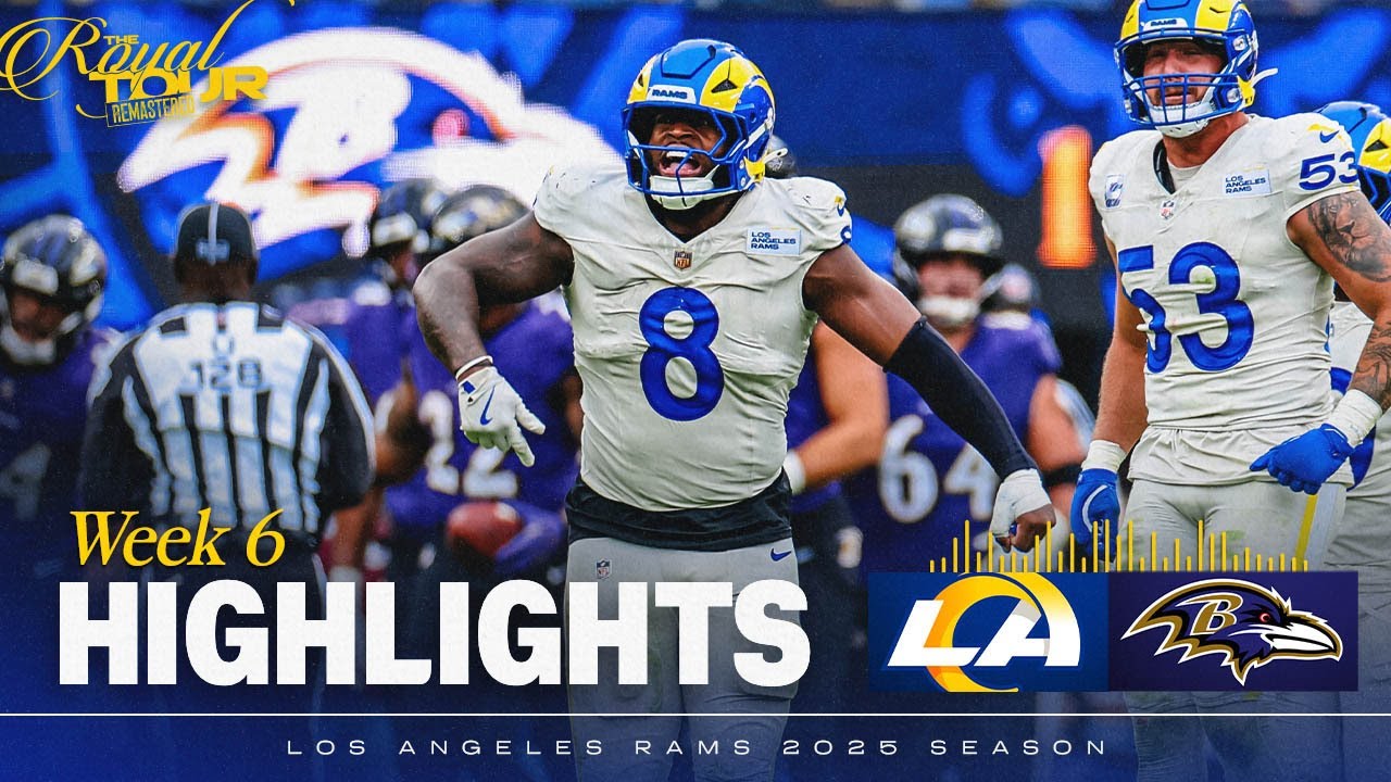 HIGHLIGHTS: Rams Top Plays In Win vs. Ravens - Quentin Lake's Big Game, Jared Verse's Sack & More