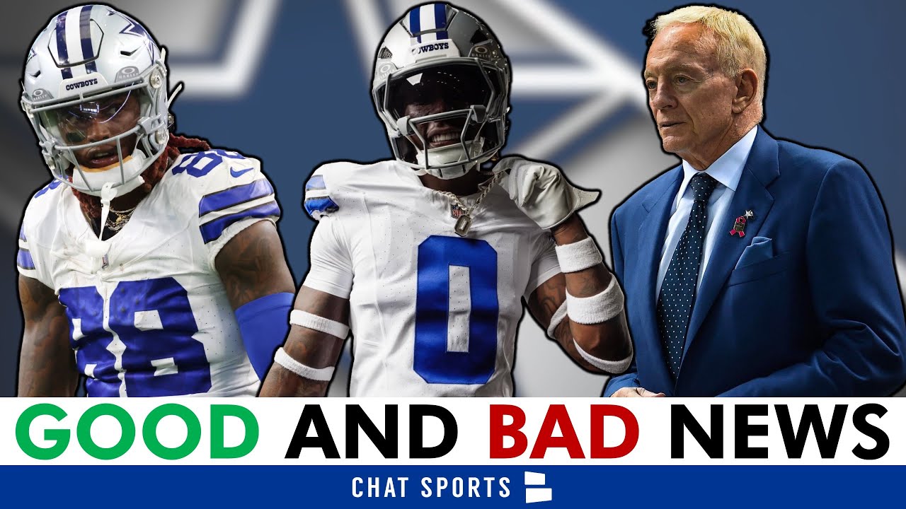 Cowboys Get GOOD & BAD News From Jerry Jones Ft. DeMarvion Overshown, CeeDee Lamb + More Injuries