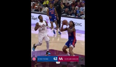 2nd Quarter Highlights | Pistons vs Cavs #nba #detroitpistons #pistons