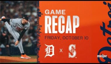 Tigers vs Mariners Highlights | 10/10/25