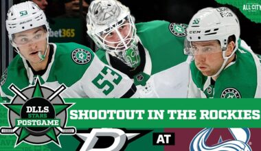 Stars Best Avalanche 5-4 In Thrilling Rocky Mountain Shootout | DLLS STARS POSTGAME