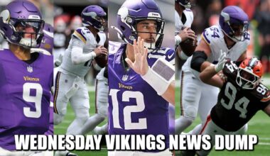 Minnesota Vikings News Dump (10.15.2025) | Co-Regional QBs, Bros Show Hype, Brandel Stays at Center?