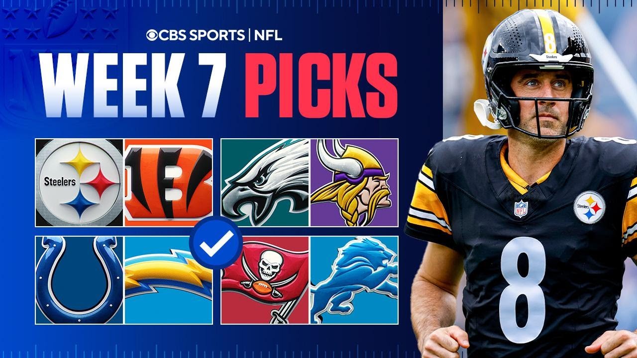 NFL Predictions and Picks For EVERY Week 7 Game [Steelers at Bengals] | Best Bets ✅